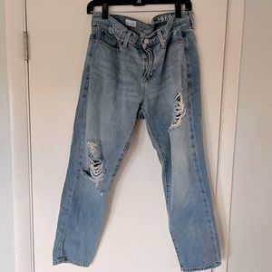 Gap 1969 Sexy Boyfriend jean- light wash
